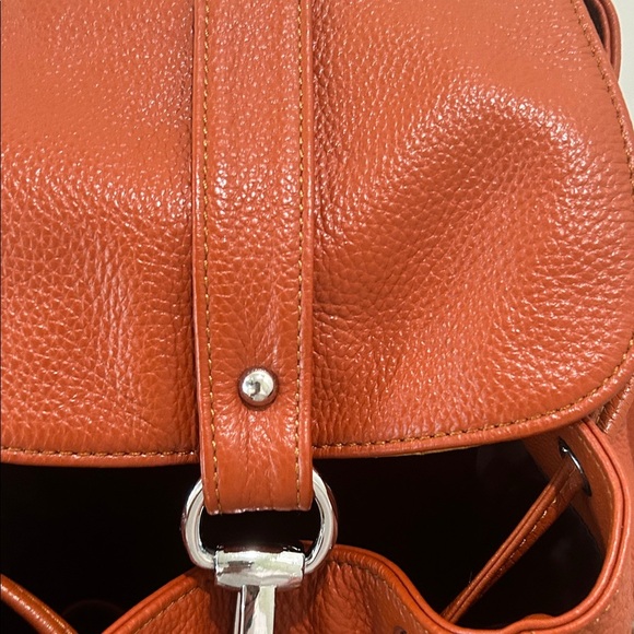 Coolcy - Elegant Brown Leather Backpack NWOT.    CG - Picture 6 of 10